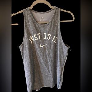 Nike Gray Tank top in excellent condition